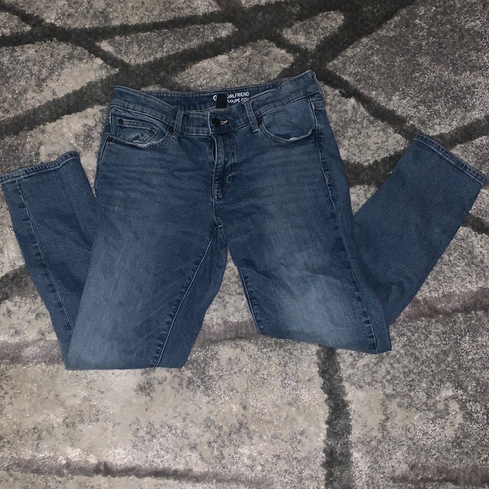 Gap girlfriend coupe jeans